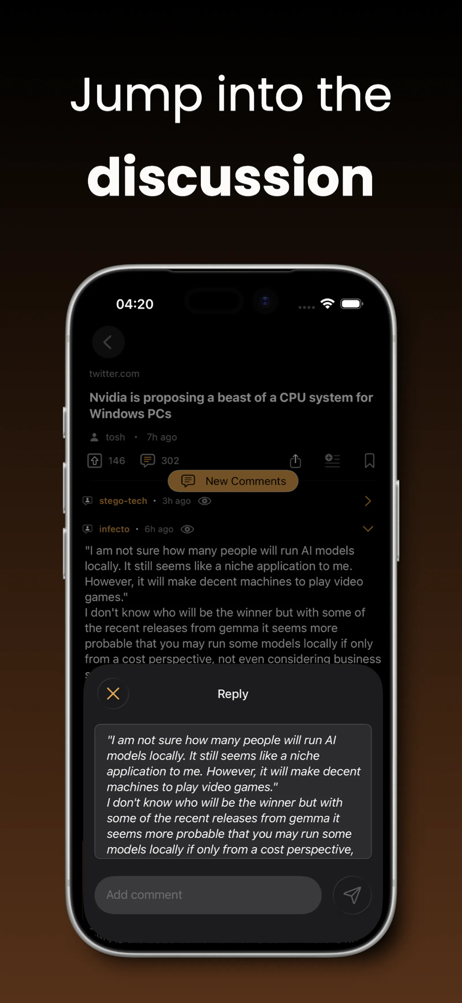 HackerNows screenshot 5
