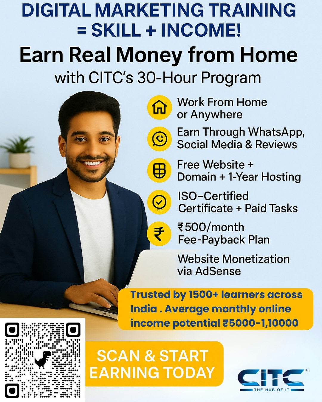 CITC Live — Digital Marketing Training - Screenshot 2 showing product features and functionality