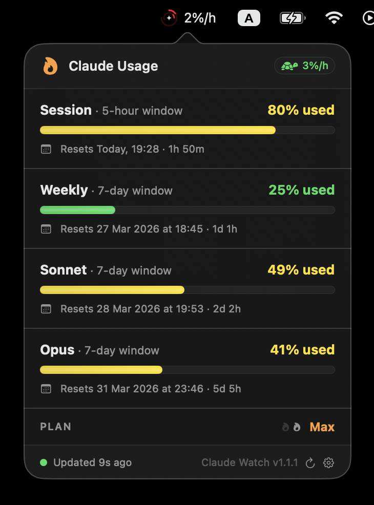 Claude Watch gallery image