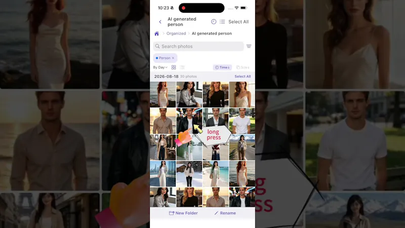 PixBox — Photo File Manager screenshot 1 (video preview)