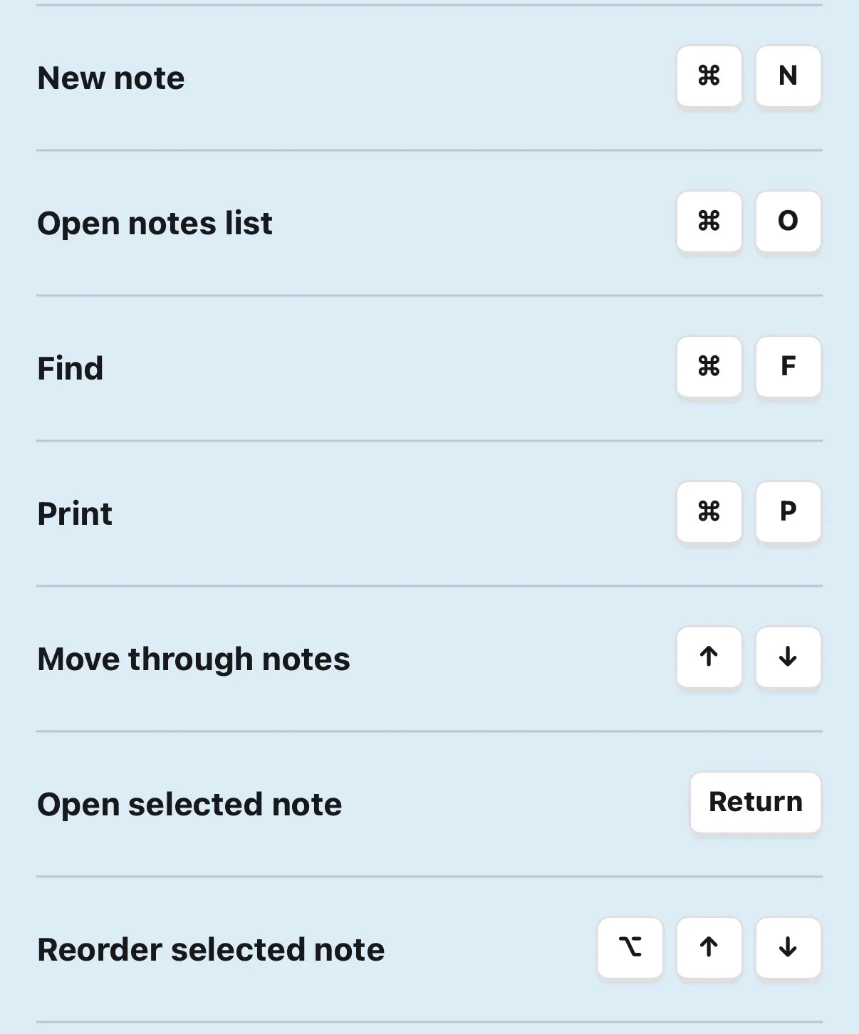 MenuBar Notes gallery image