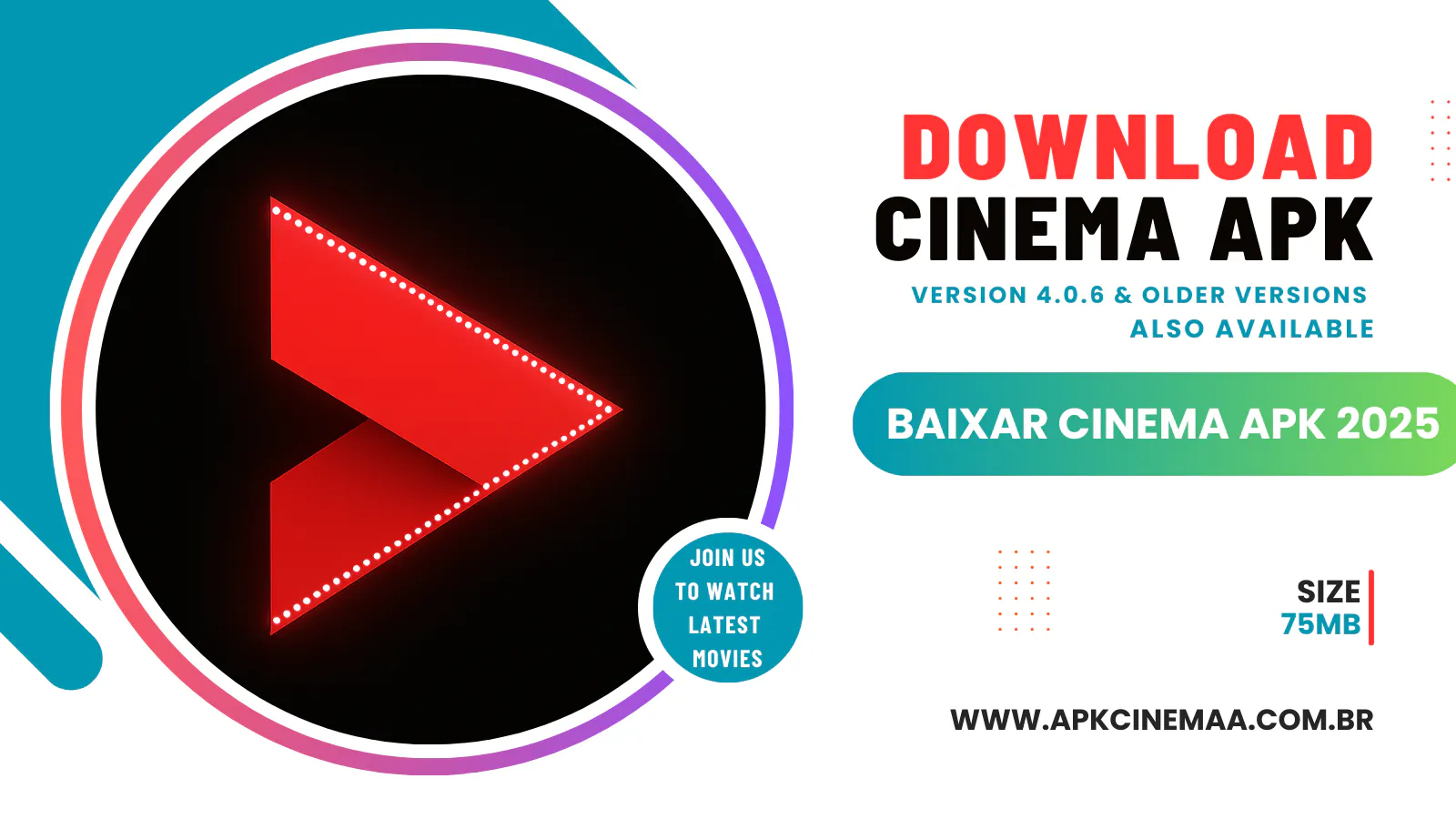 Cinema APK 제품 배너