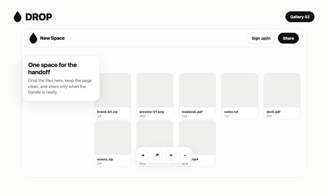 DROP gallery image