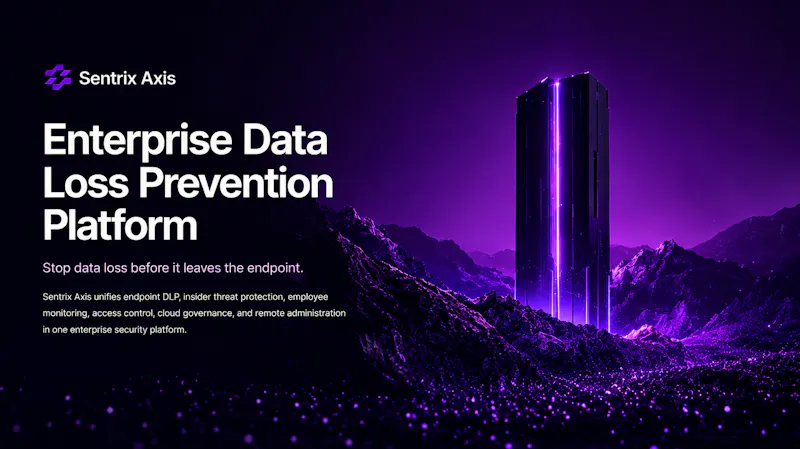 Sentrix Axis DLP screenshot 1