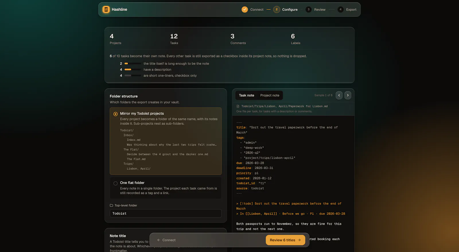 Hashline screenshot 3