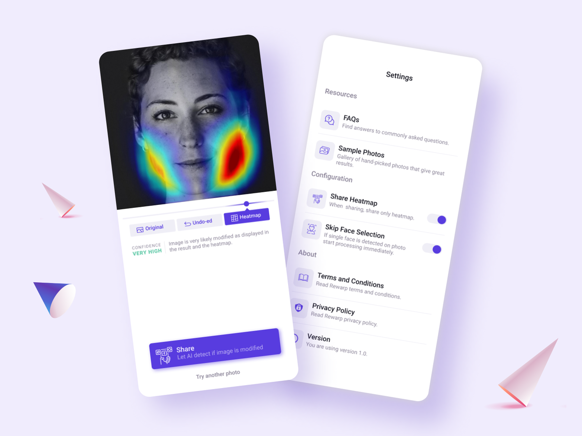 Rewarp App gallery image