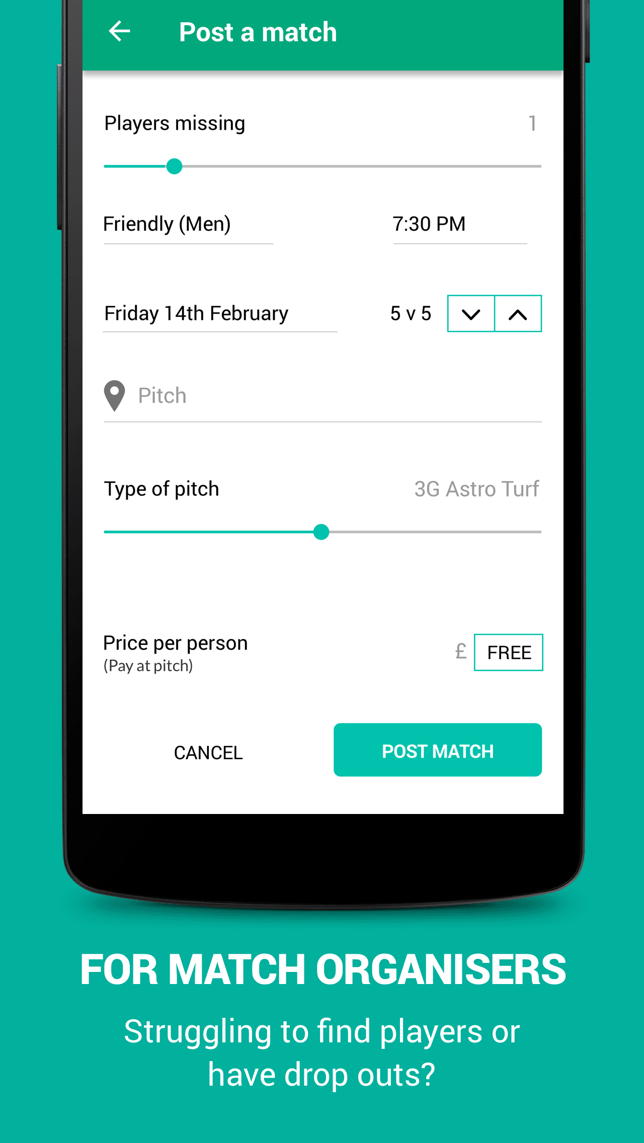 Fulby - No more empty pitches! gallery image