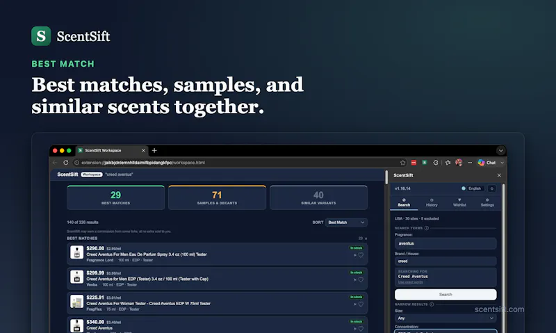 ScentSift screenshot 1