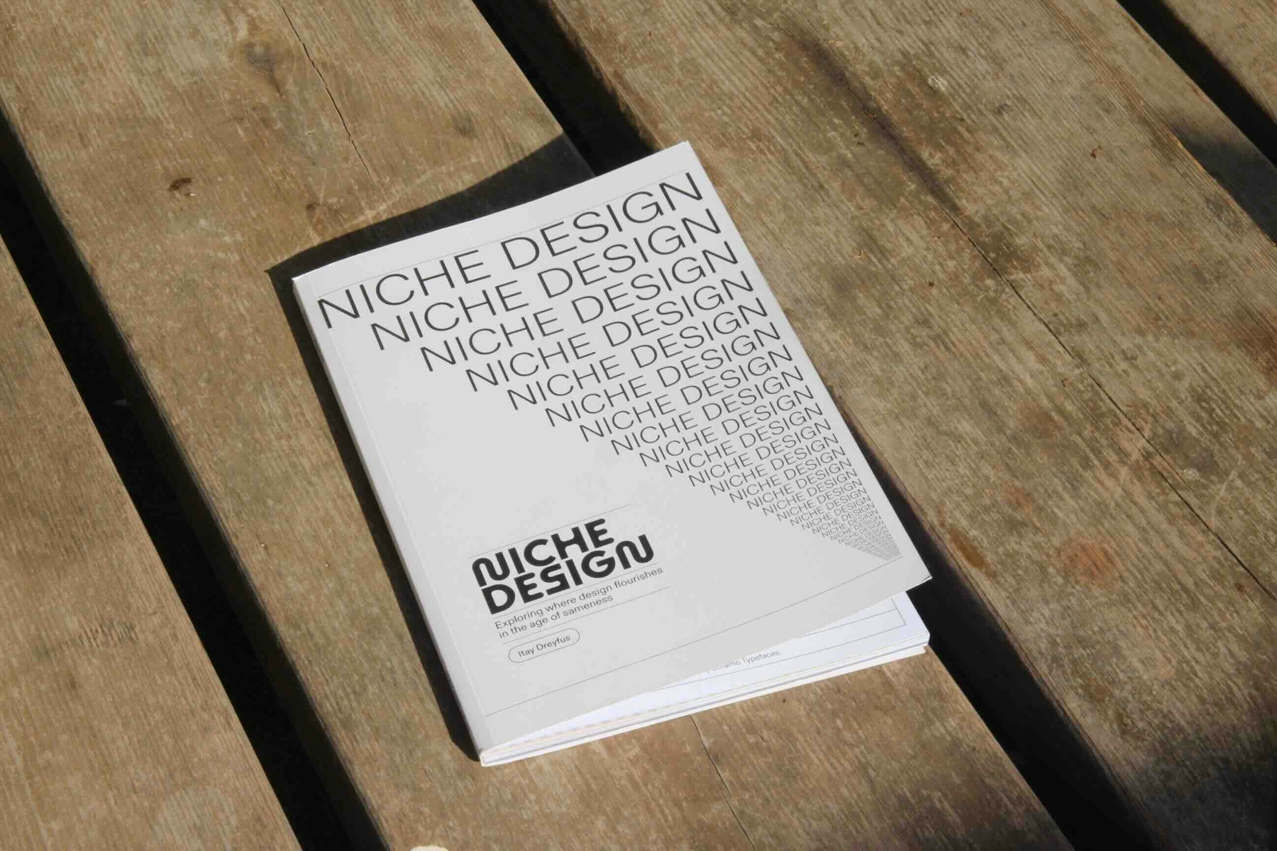 Niche design magazine - Screenshot 2 showing product features and functionality