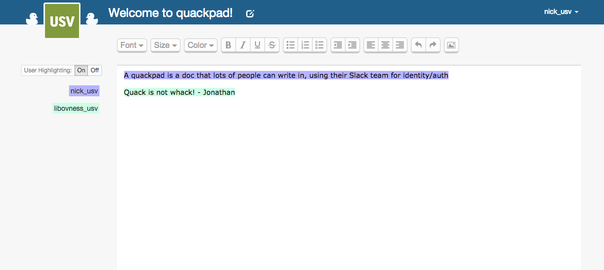 Quackpad gallery image