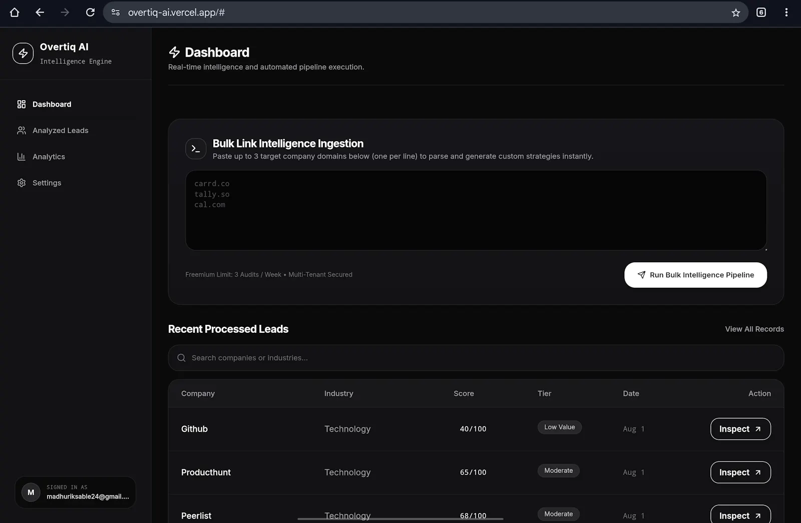 Overtiq screenshot 3