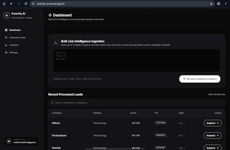 Overtiq screenshot 3