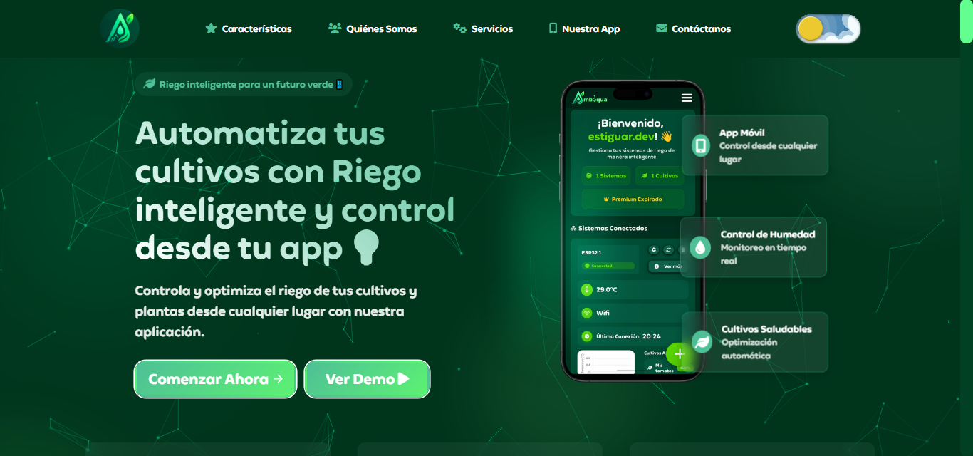 Média Application Ambiqua - Gérez votre jardin avec l'application IoT et PWA 4