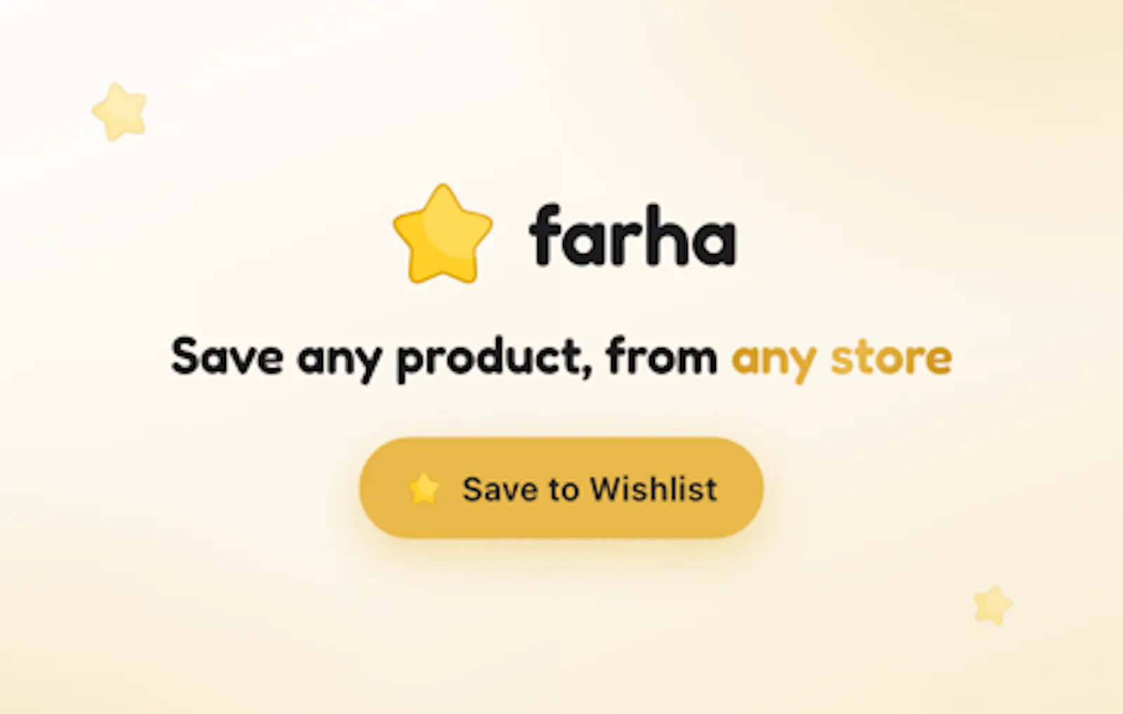 Wishlist and gifts - Farha screenshot 1