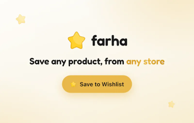 Wishlist and gifts - Farha screenshot 1