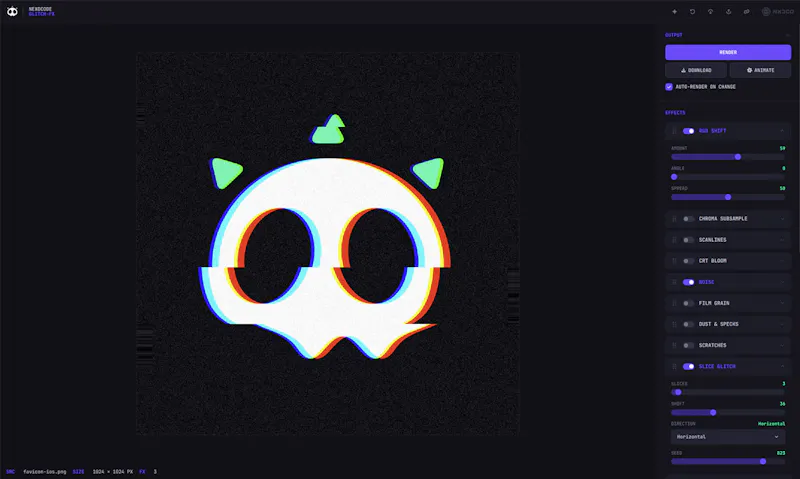 GLITCH-FX screenshot 2