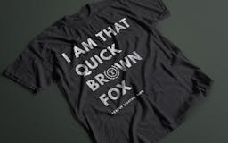 The Quick Brown Fox Tee media 1