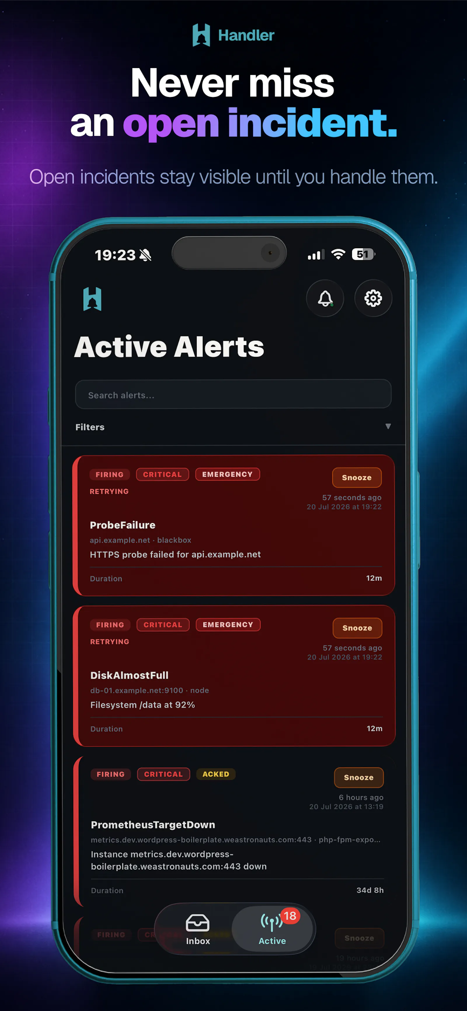Handler Notifications screenshot 2