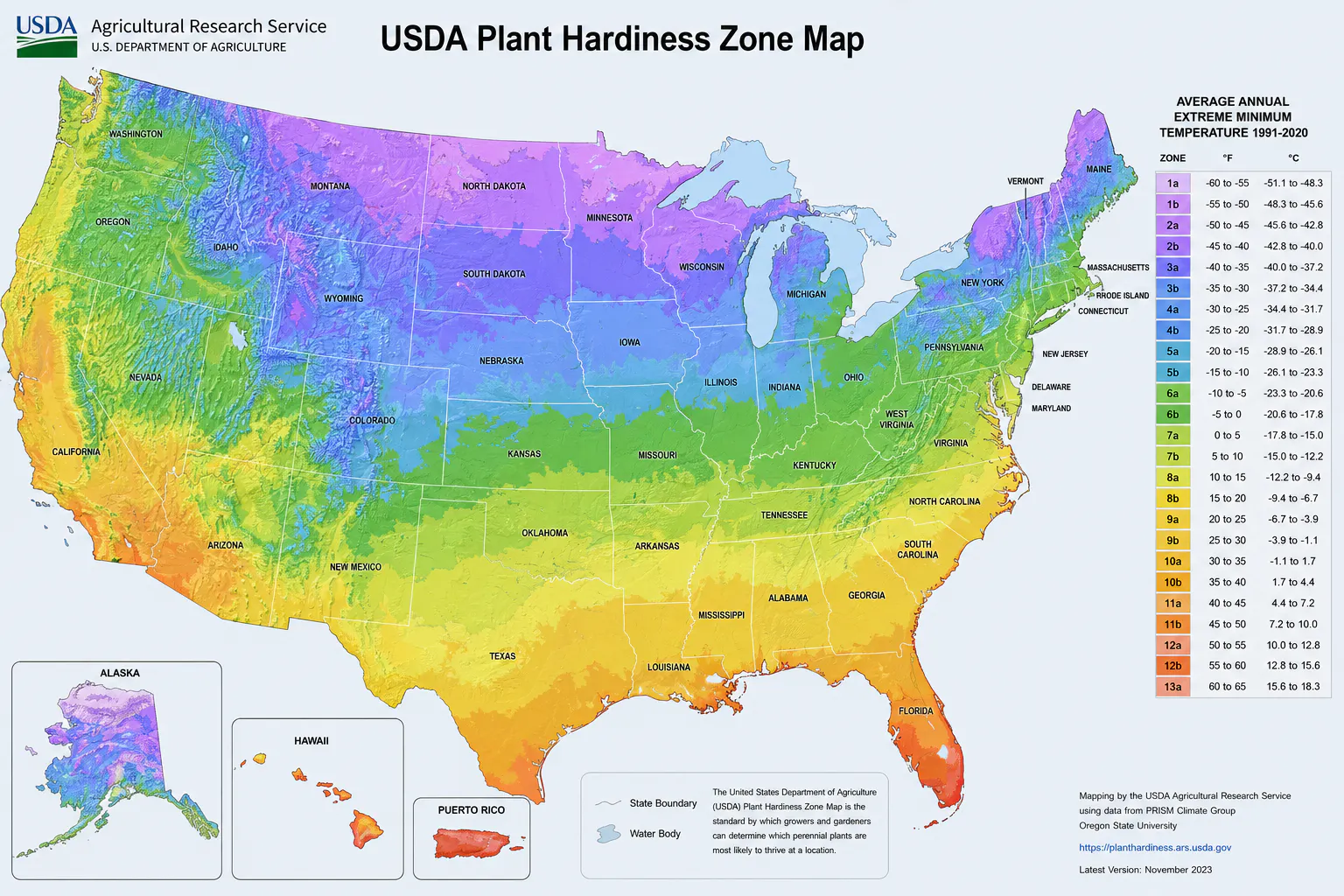 TN Nursery's New Planting Zone Detector