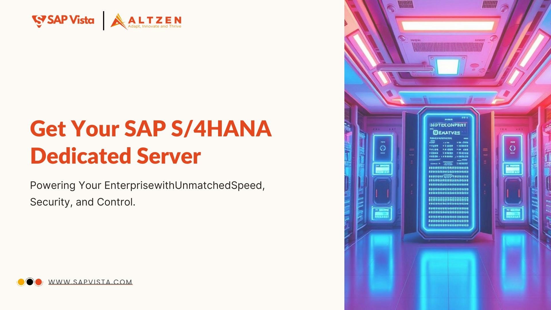 Media SAP Dedicated Server Access | SAPVista - SAP Infrastructure Partner for Corporates & Enterprises  1