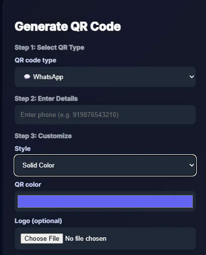 QR toolkit for business gallery image