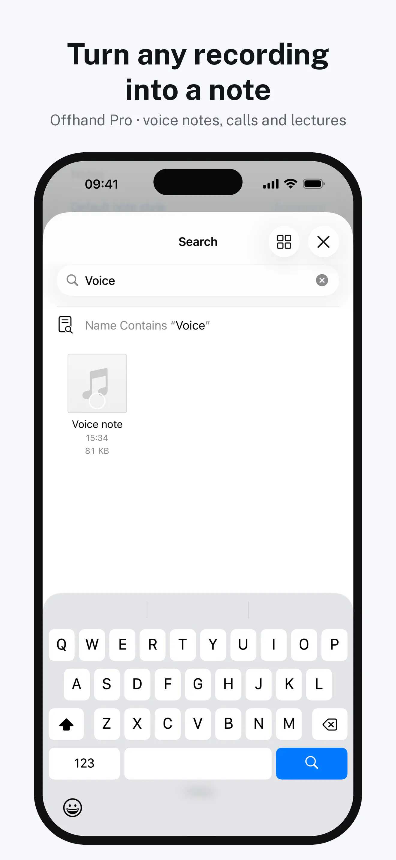 Offhand: Private Voice Notes gallery image