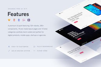 Shards Pro UI Kit gallery image