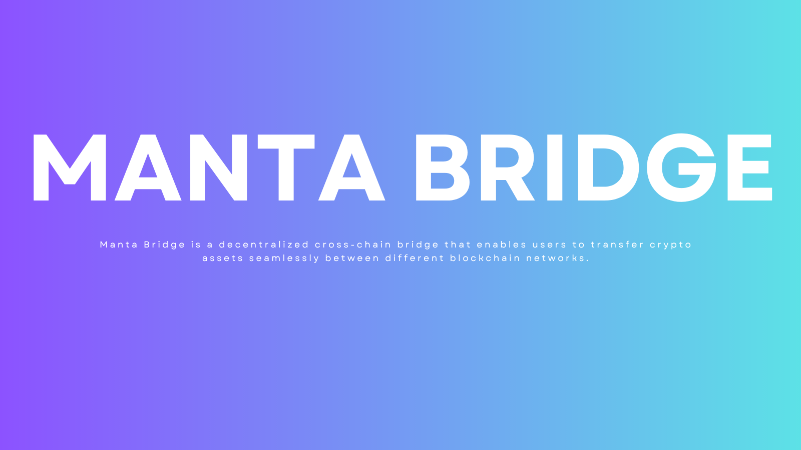 Manta Bridge gallery image
