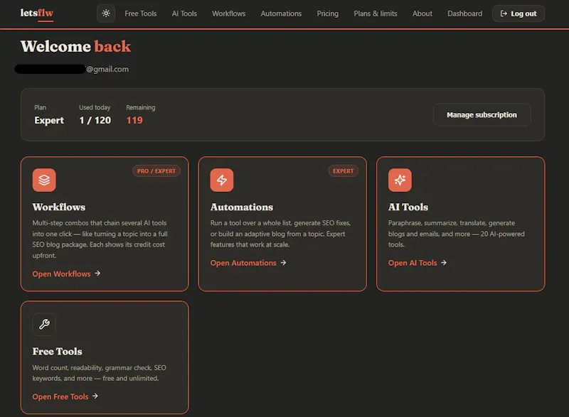 letsflw screenshot 3