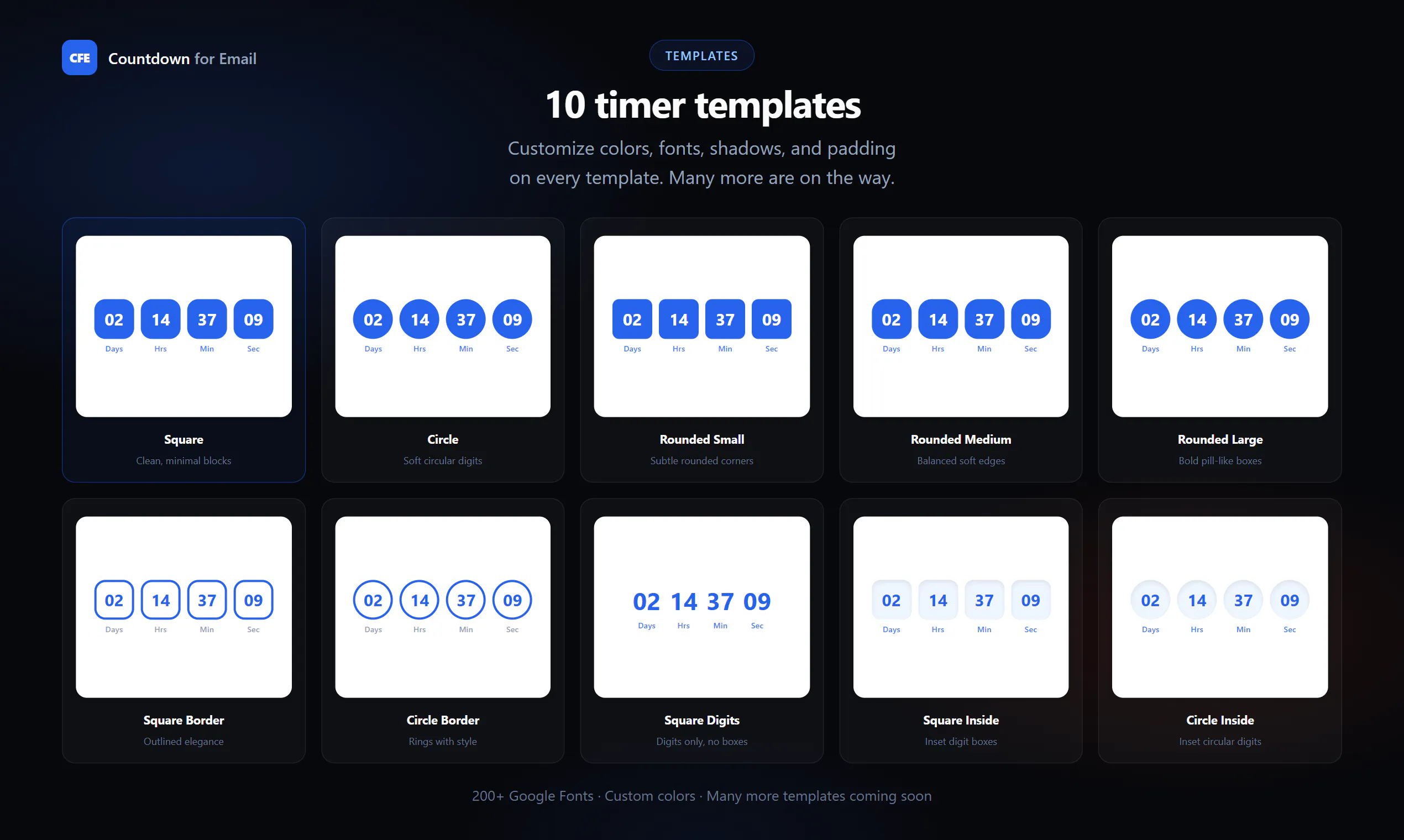 Countdown for Email gallery image
