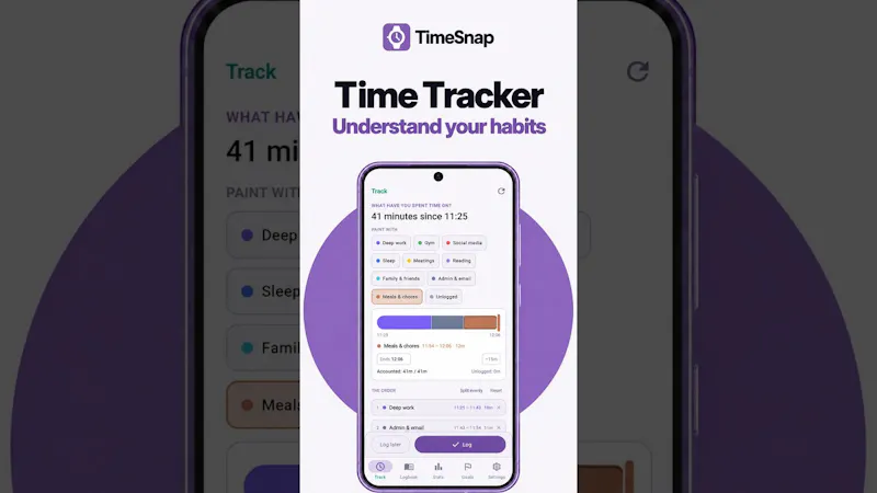 TimeSnap App screenshot 1 (video preview)