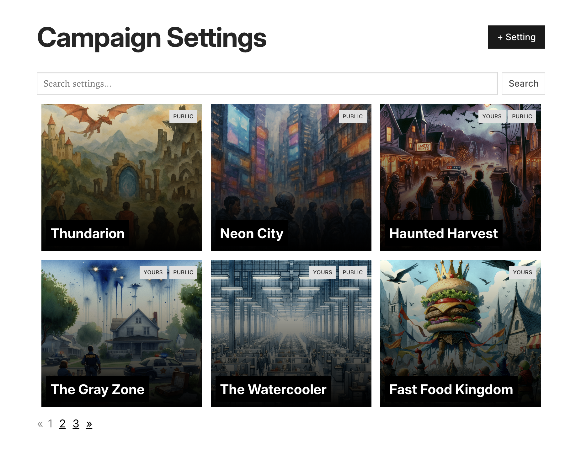 Town Scryer - Screenshot 3 showing product features and functionality