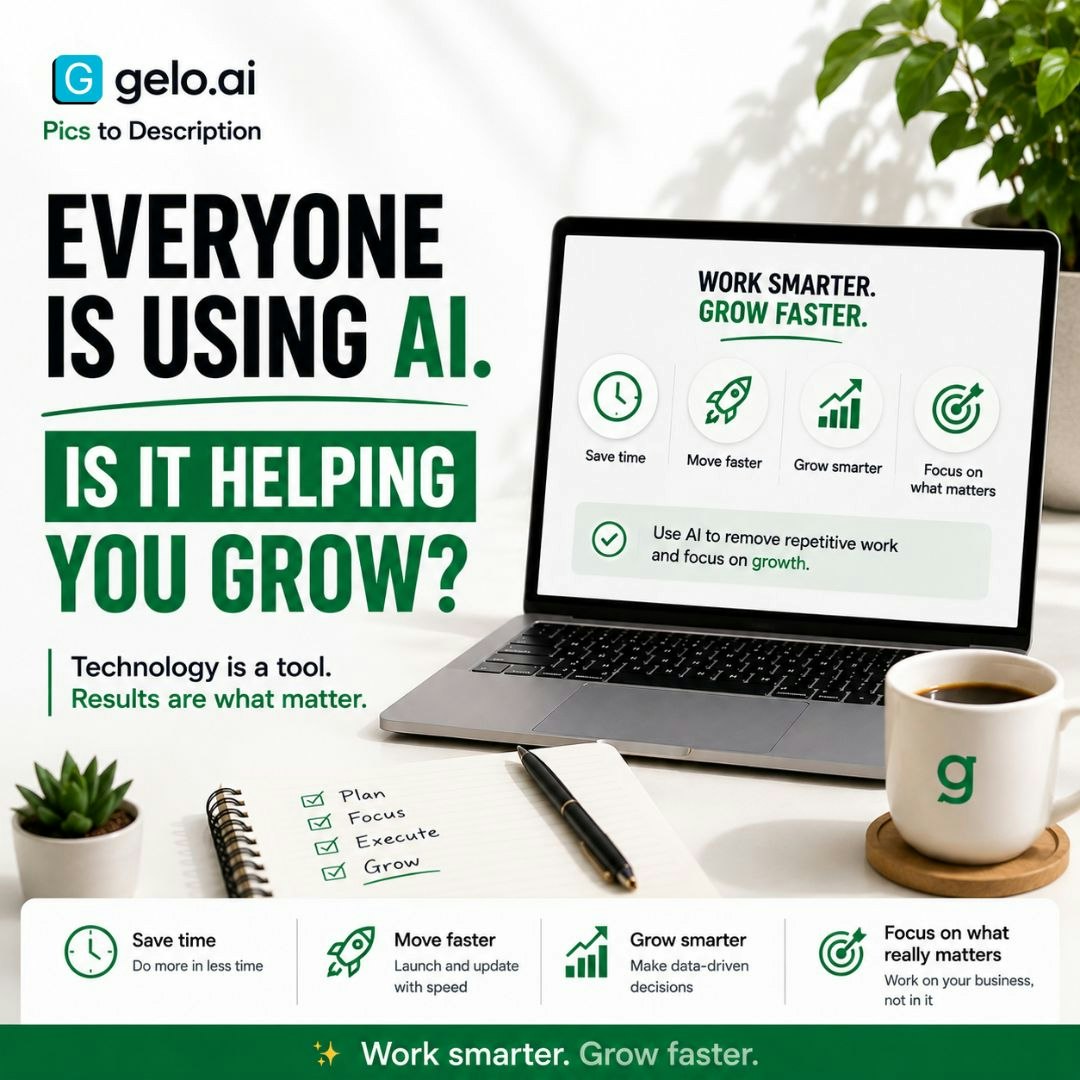 Gelo.ai – Pics to Description gallery image