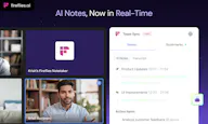 Real-Time Notes & Action Items