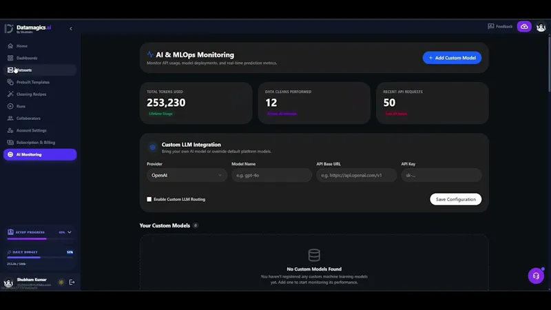 Datamagics AI screenshot 1 (video preview)