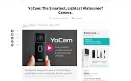 YoCam | The Smartest, Lightest Waterproof Camera. media 2