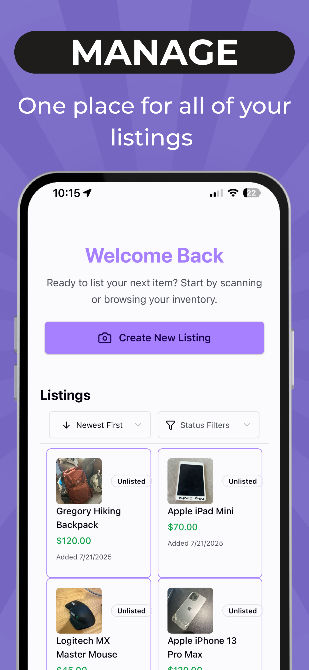 Reclaim - Screenshot 5 showing product features and functionality