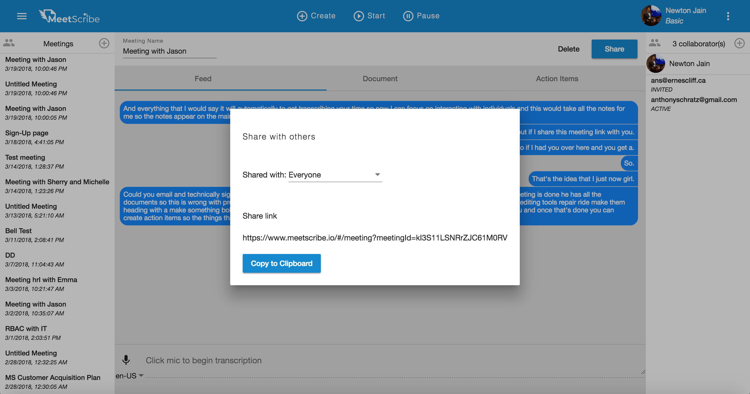MeetScribe gallery image
