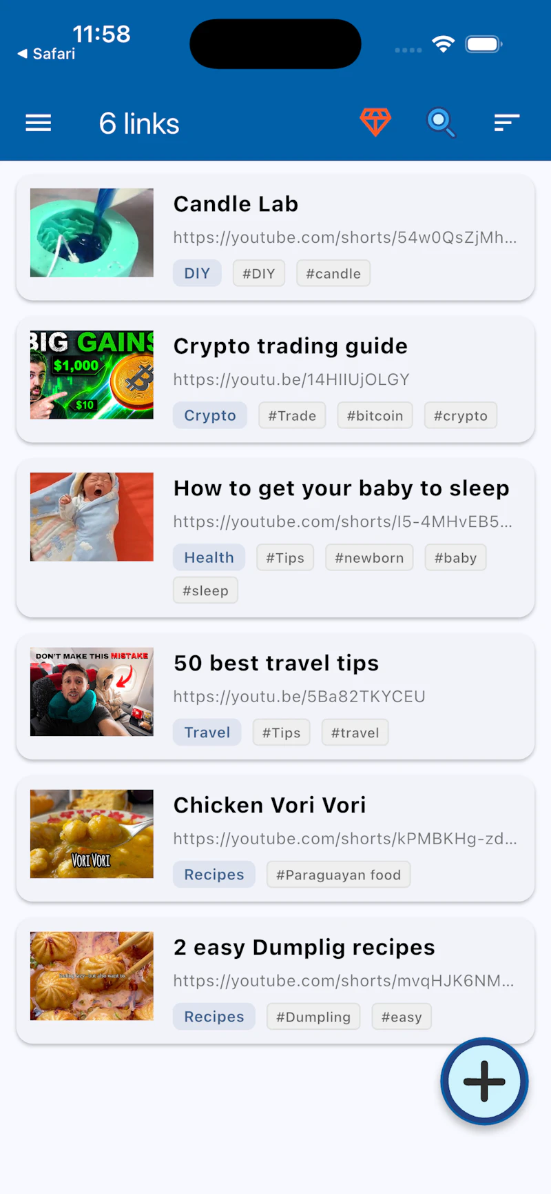 LinkDex screenshot 2