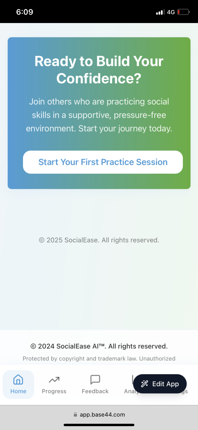 Média social-ease-ai - For introverts and neurodivergent users to build confidence 13