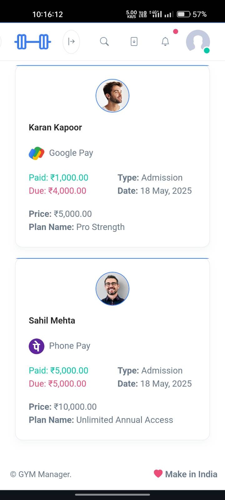 GYM Manager gallery image