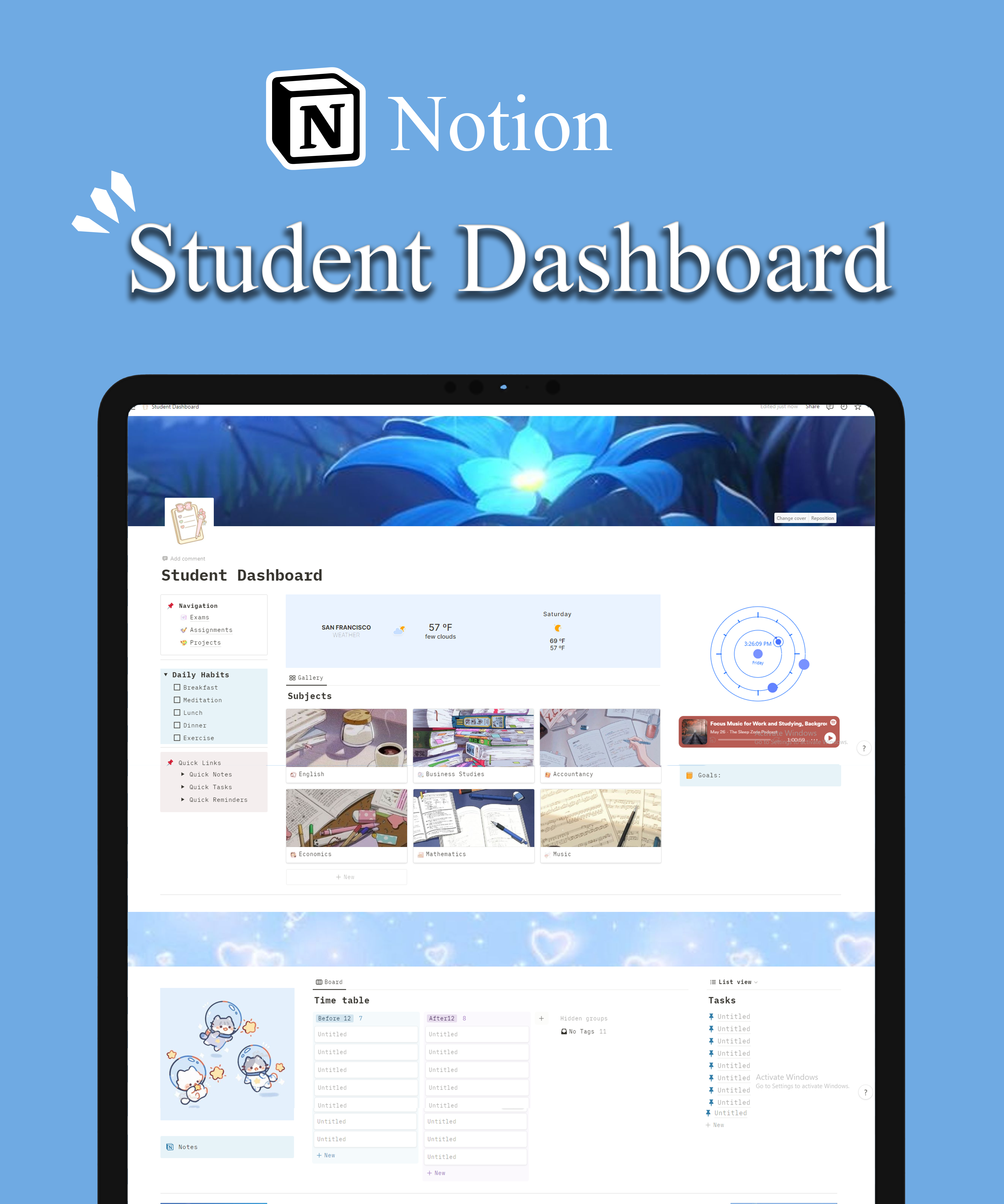 Student Dashboard gallery image
