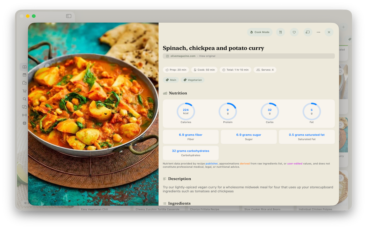 Forkcast - Premium Recipe Manager gallery image