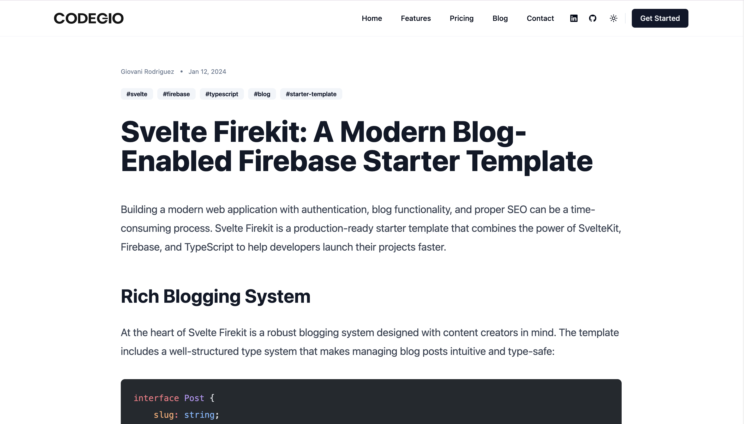 Svelte Firekit首发 - 用于构建MVP的Sveltekit Firebase入门模板媒体4