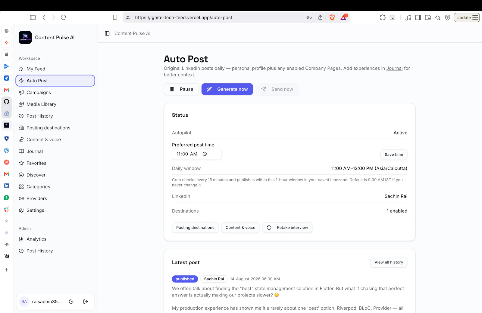 Content Pulse AI screenshot 7