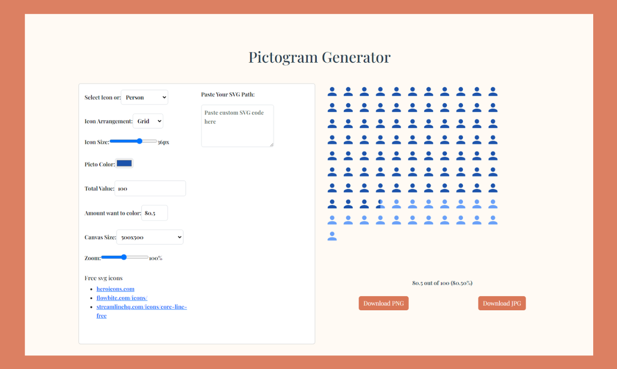 startuptile Pictogram Generator -Create iconic pictograms with ease