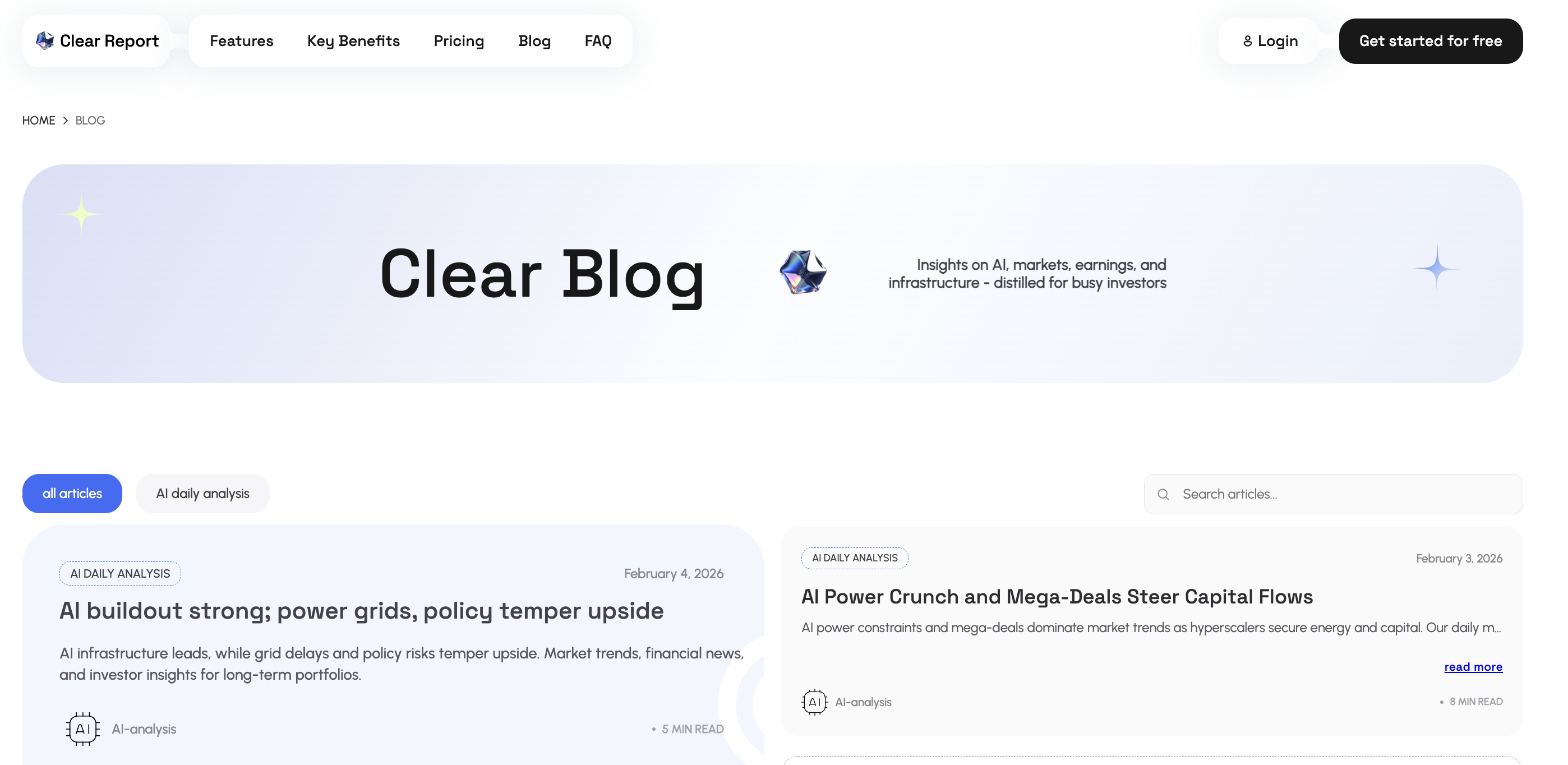 Clear Report gallery image