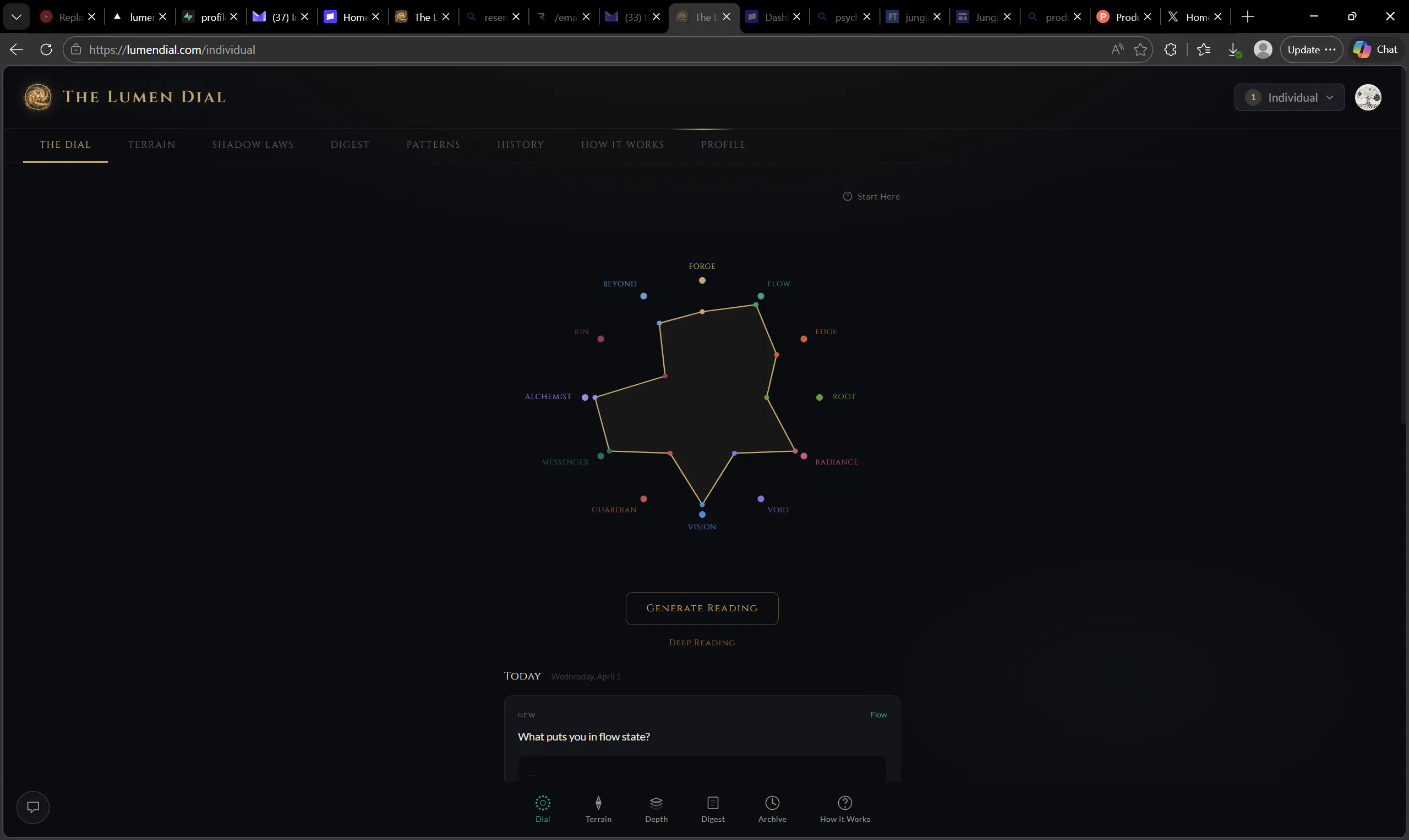 The Lumen Dial product banner