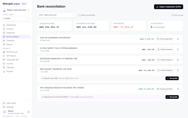 Midnight Ledger screenshot 7