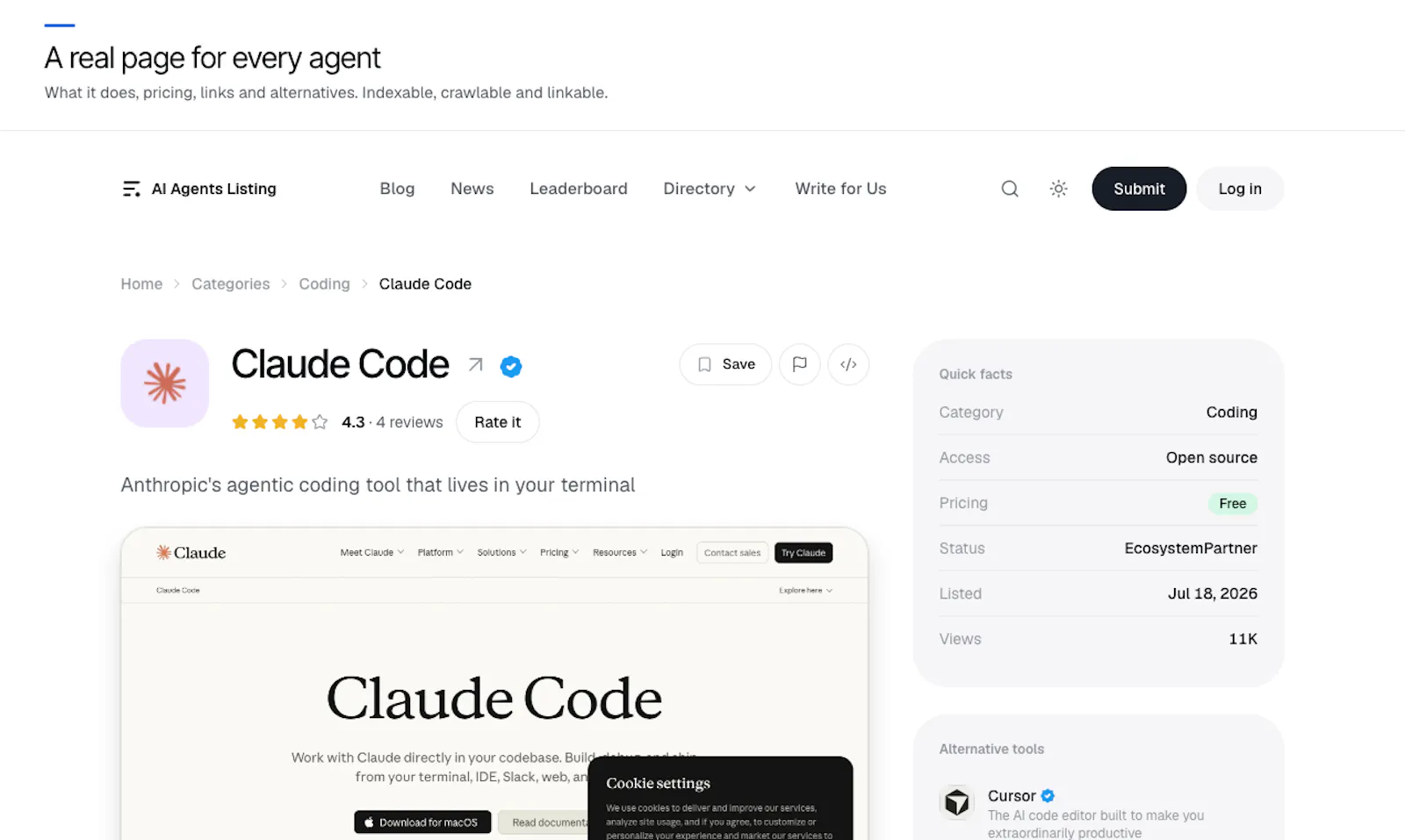 ​​AI Agents Listing​ screenshot 4